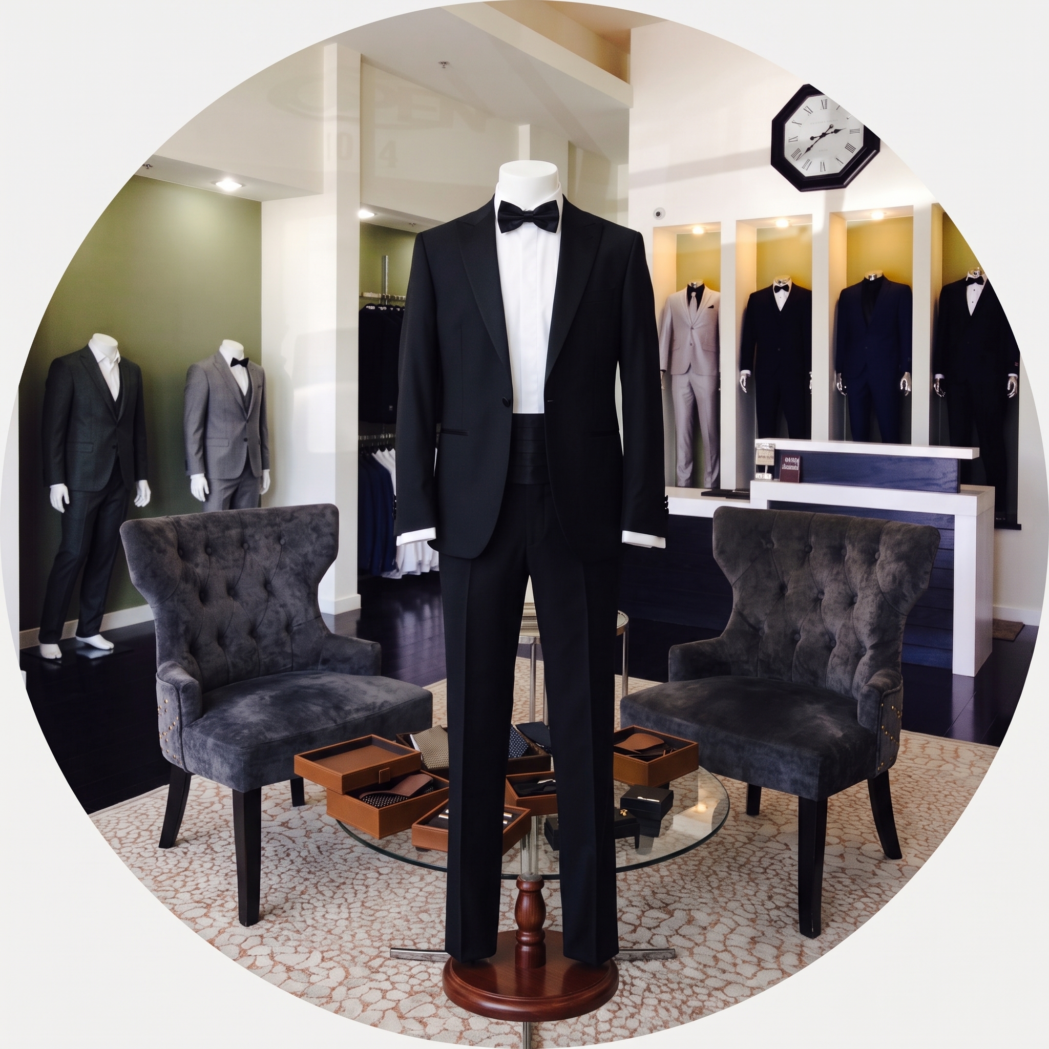 Suits & Tuxedos Rentals